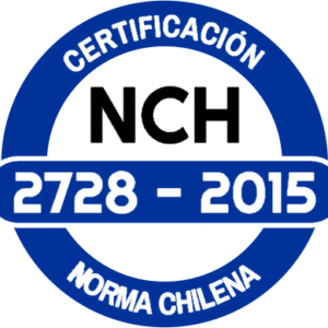 Logo de la norma de Certificación NCH 2728-2015